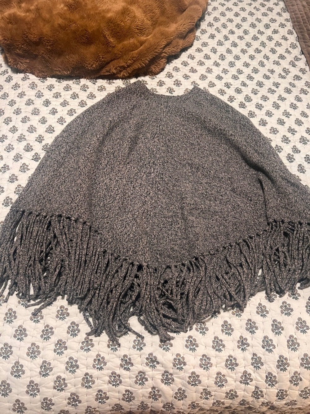 MASSIMO Dutti wool poncho